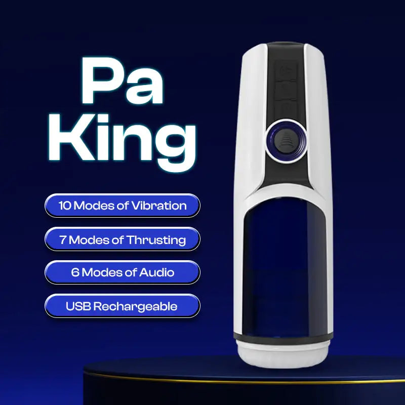 Pa King – Automatic Male Masturbator with Audio - Frisky Business Adult Sex Toys Shop