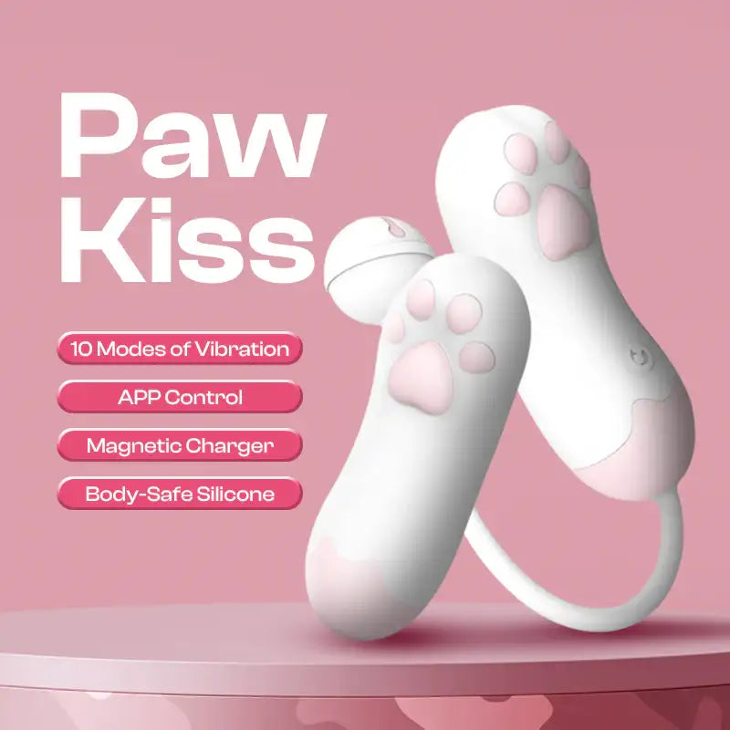 Paw Kiss – Female Egg Vibrator with APP Control - Frisky Business Adult Sex Toys Shop