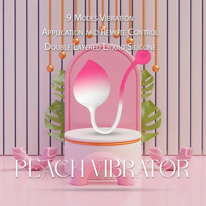 Peachy Pleasure - App Control Vibrator - Frisky Business Adult Sex Toys Shop