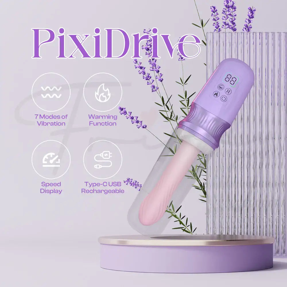 PixiDrive – Speed Display Powerful Mini Sex Machine - Frisky Business Adult Sex Toys Shop