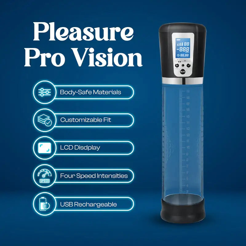 Pleasure Pro Vision – Automatic Penis Pump - Frisky Business Adult Sex Toys Shop