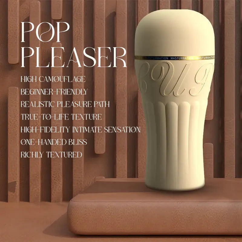 Pop Pleaser – Manual Masturbator - Frisky Business Adult Sex Toys Shop