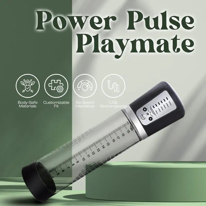Power Pulse Playmate– Automatic Penis Pump - Frisky Business Adult Sex Toys Shop