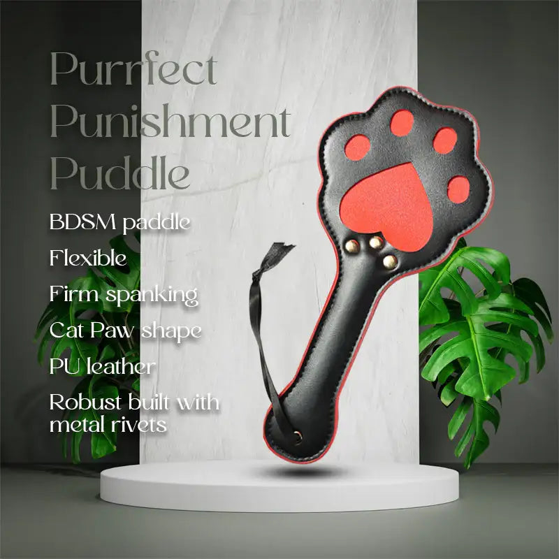 Purrfect Punishment Paddle - Frisky Business Adult Sex Toys Shop