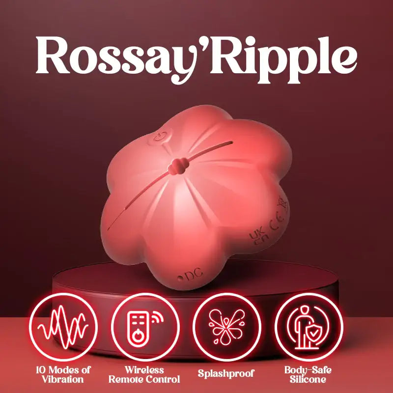 Rossay’Ripple – Vibrating Nipple Clamps - Frisky Business Adult Sex Toys Shop
