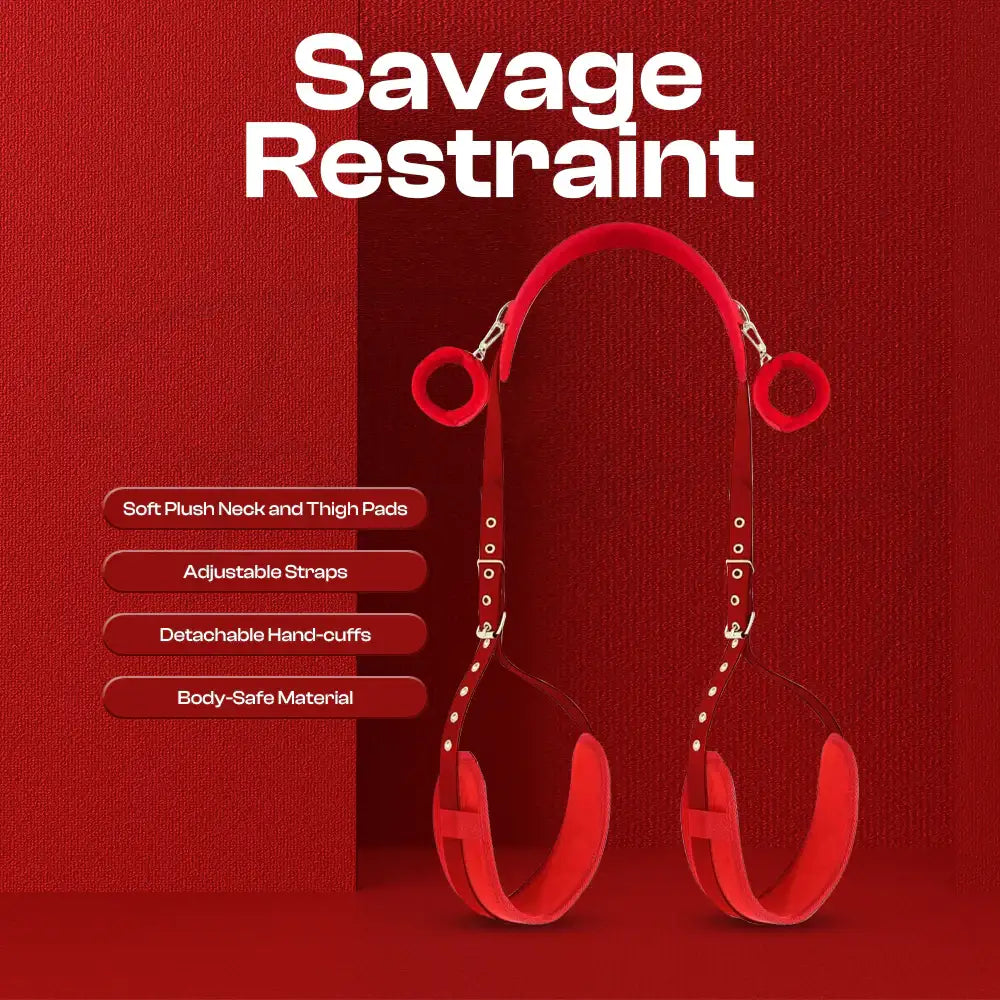 Savage Restraint – BDSM Bondage Strap - Frisky Business Adult Sex Toys Shop