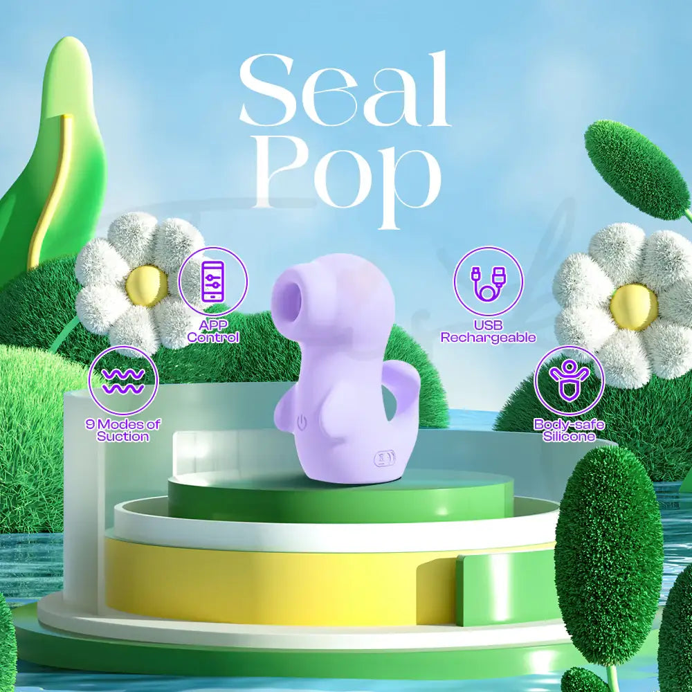 SealPop - APP Control Suction Vibrator - Frisky Business Adult Sex Toys Shop