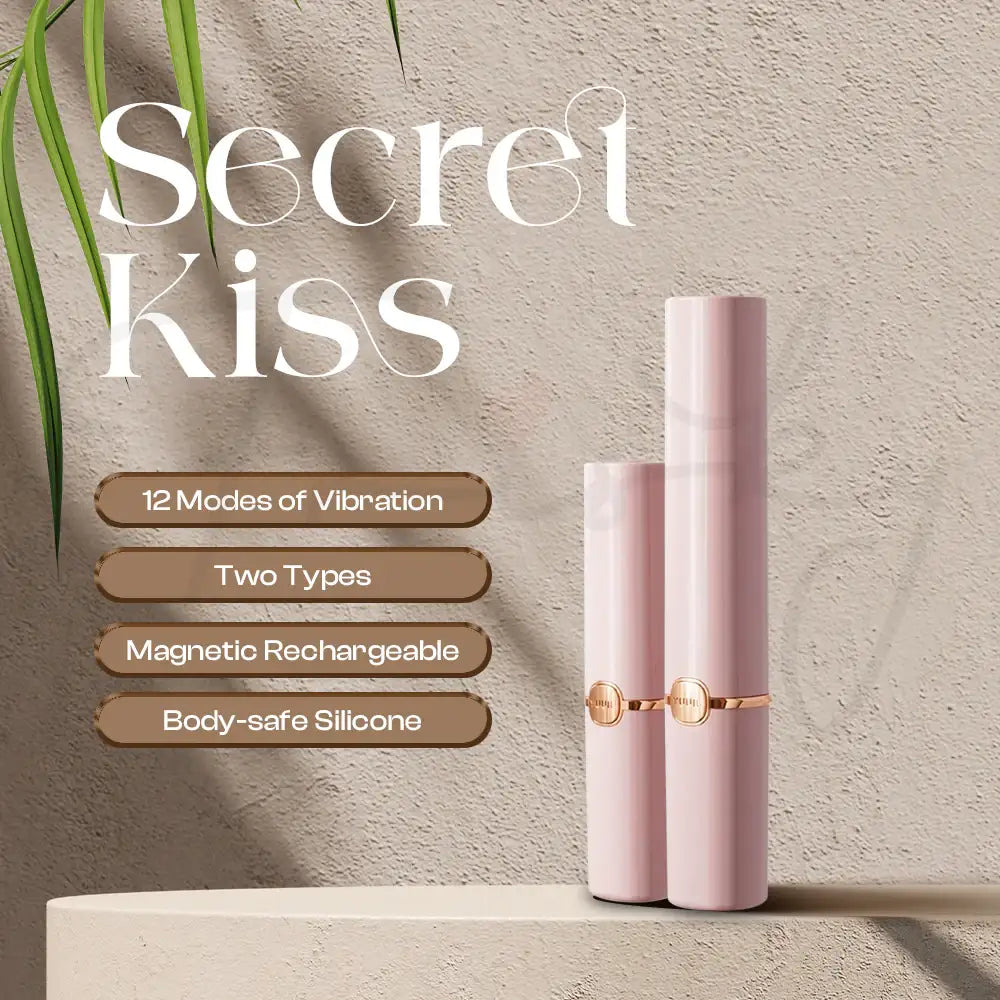Secret Kiss – Lipstick Bullet G-Spot Vibrator - Frisky Business Adult Sex Toys Shop