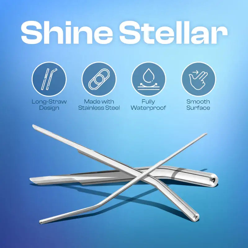 Shine Stellar - Stainless Steel Urethral Sounding - Frisky Business Adult Sex Toys Shop