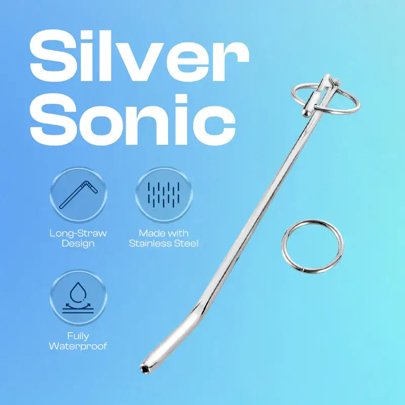 Silver Sonic - Stainless Steel Urethral Sounding - Frisky Business Adult Sex Toys Shop