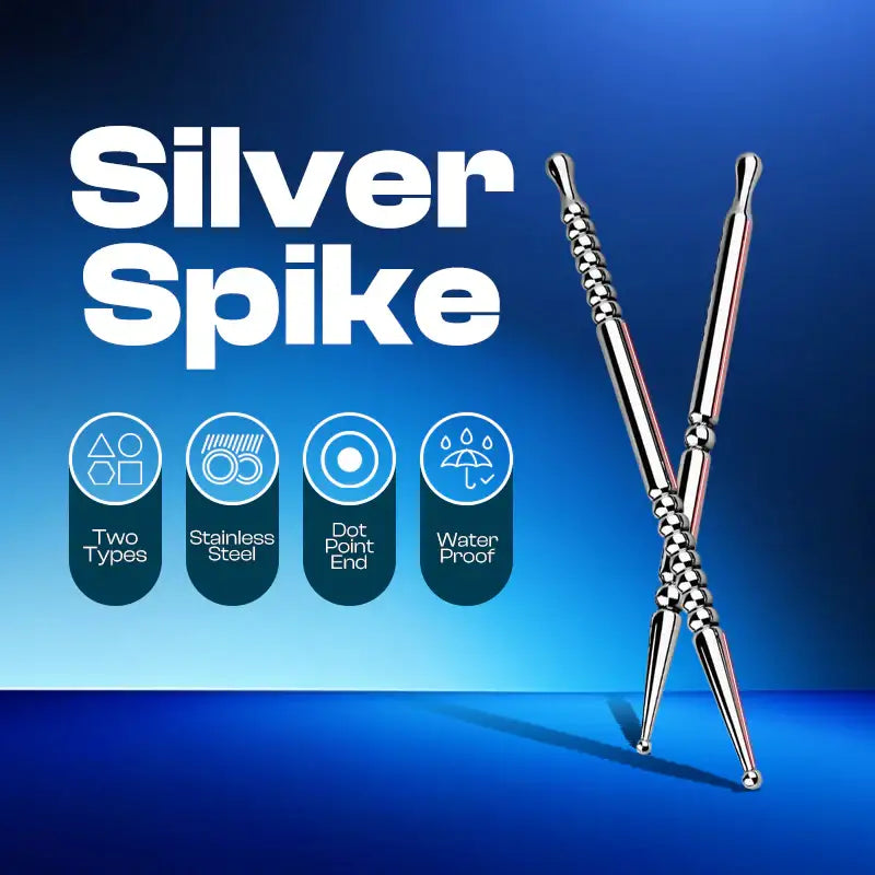 Silver Spike - Stainless Steel Urethral Sounding - Frisky Business Adult Sex Toys Shop