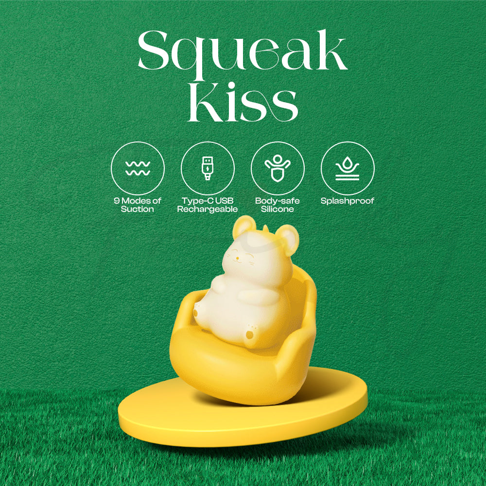 Squeak Kiss – Suction Vibrator Apps Control