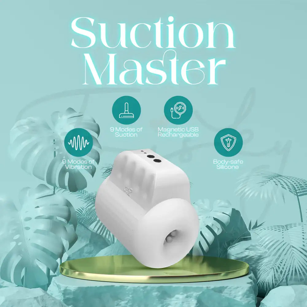 SuctionMaster - Automatic Sucking Masturbator - Frisky Business Adult Sex Toys Shop