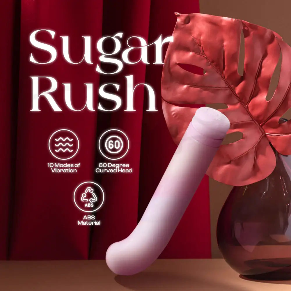Sugar Rush – Mini G-Spot Orgasm Pen Vibrator - Frisky Business Adult Sex Toys Shop
