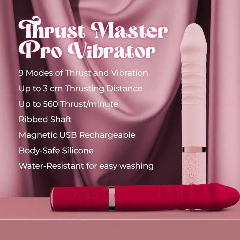 ThrustMaster Pro Vibrator - Frisky Business Adult Sex Toys Shop