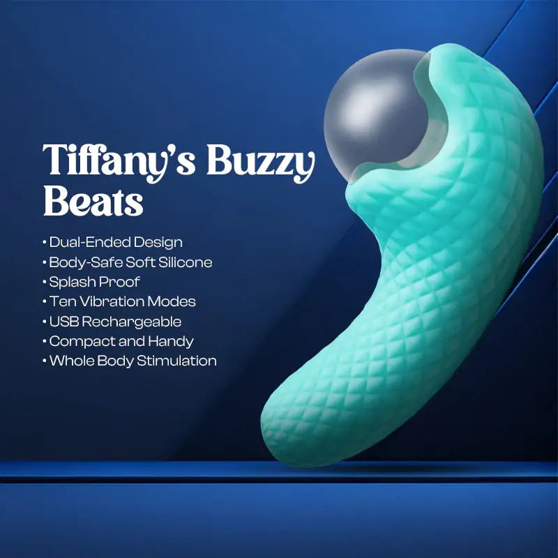 Tiffany’s Buzzy Beats - Dual Vibrator - Frisky Business Adult Sex Toys Shop