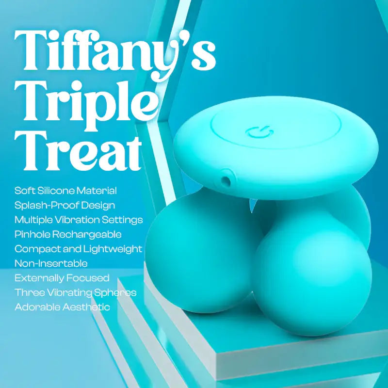 Tiffany’s Triple Treat - Mini Vibrator - Frisky Business Adult Sex Toys Shop