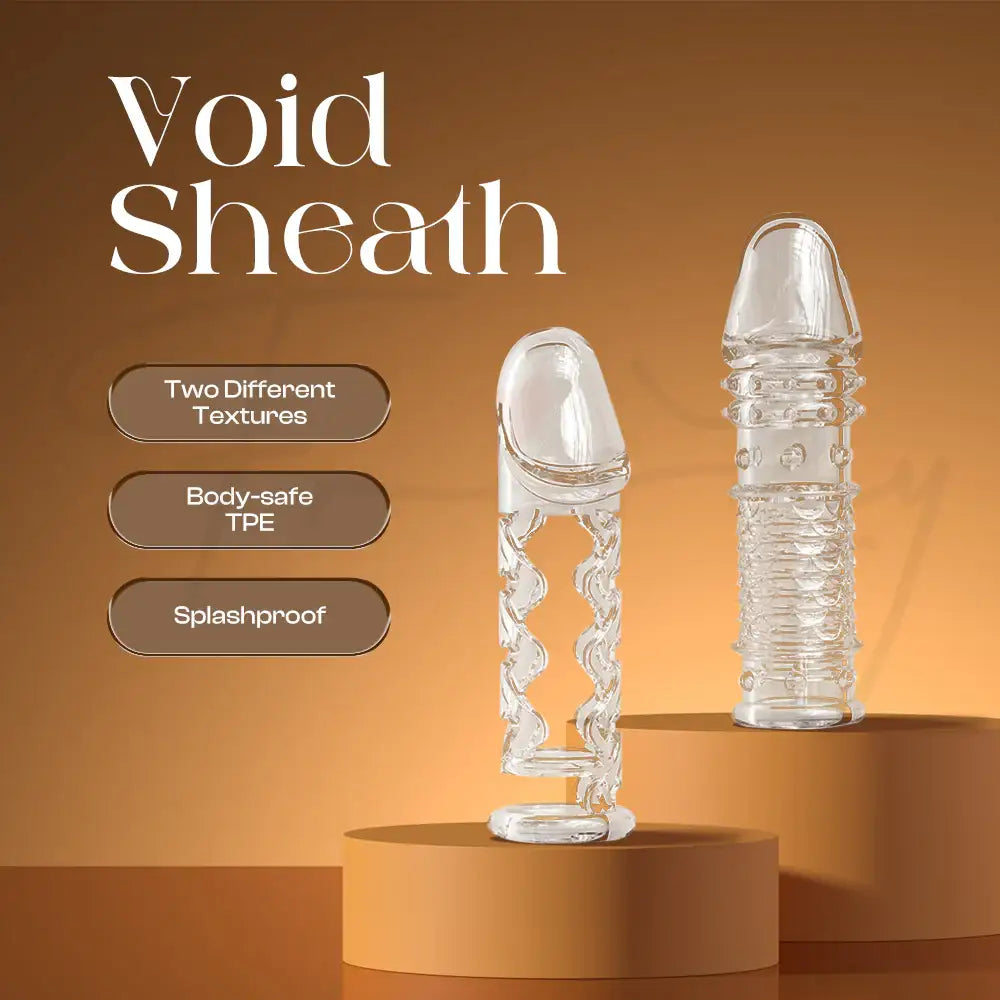 Void Sheath - Transparent Penis Sleeve - Frisky Business Adult Sex Toys Shop