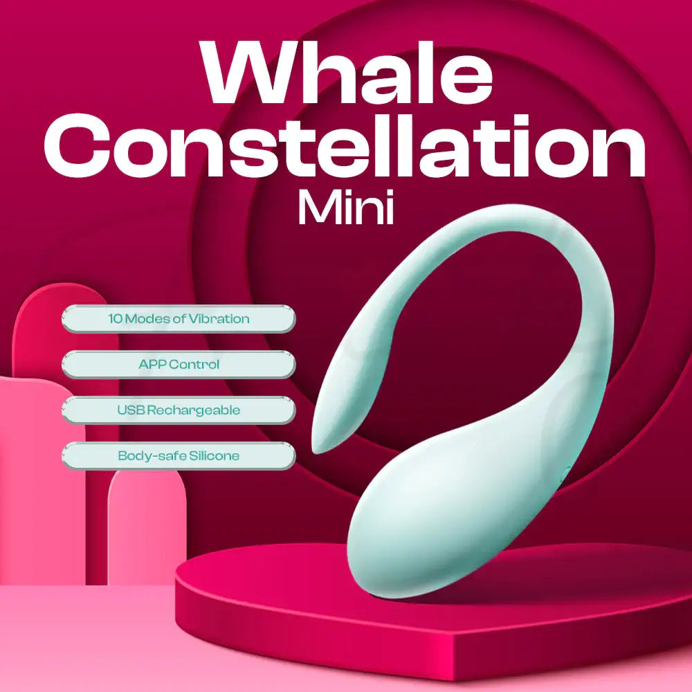 Whale Constellation Mini – App Control Wearable Egg Vibrator - Frisky Business Adult Sex Toys Shop