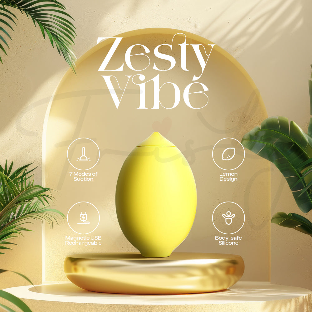 Yellow silicone bullet vibrator with smooth matte finish on white background