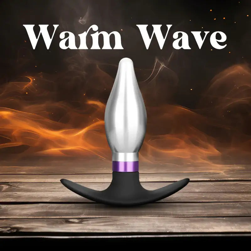 Metallic Moan – Metal Butt Plug - Frisky Business Adult Sex Toys Shop