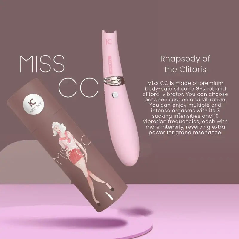 KISSTOY Foxy Vibrator Ergonomic Shape Comfortable Grip Quiet Operation Personal Device Singapore