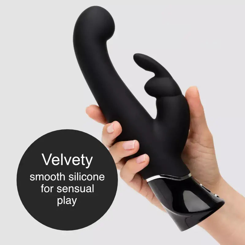 Fifty Shades Of Grey Greedy Girl G-Spot Rabbit Vibrator compact portable personal massager for discreet use Singapore