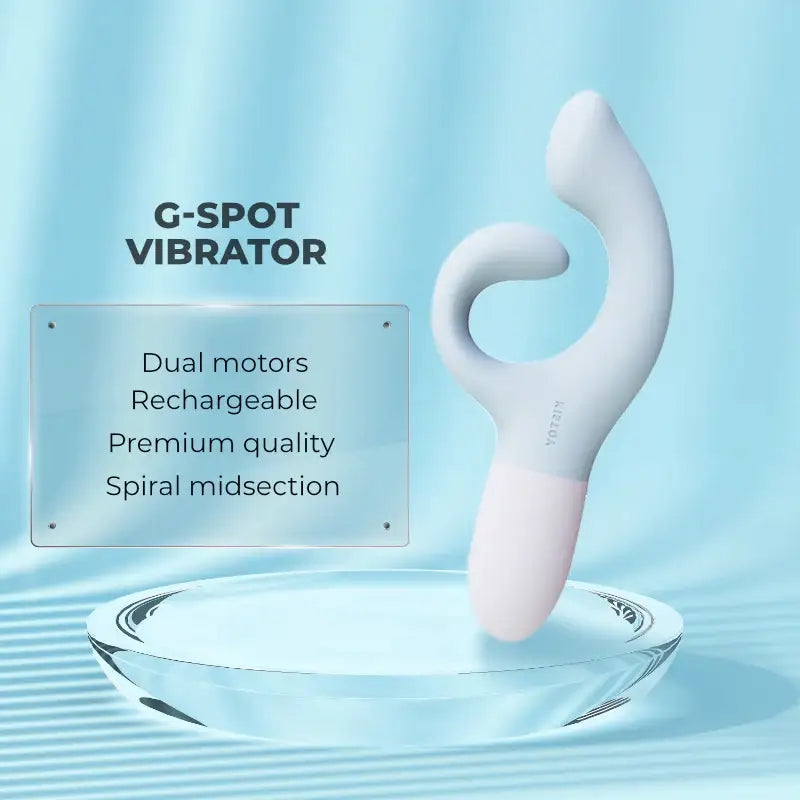 KISSTOY Big G G-Spot Stimulation Vibrator Sleek Modern Design High Quality Silicone Singapore