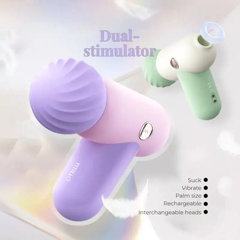 Joy Jet Junior - Mini AV Vibrator With Suction - Frisky Business Adult Sex Toys Shop