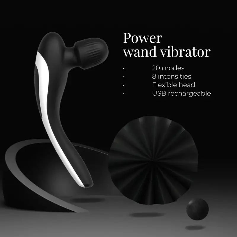 Twist N Ride – Powerful Wand Vibrator - Frisky Business Adult Sex Toys Shop
