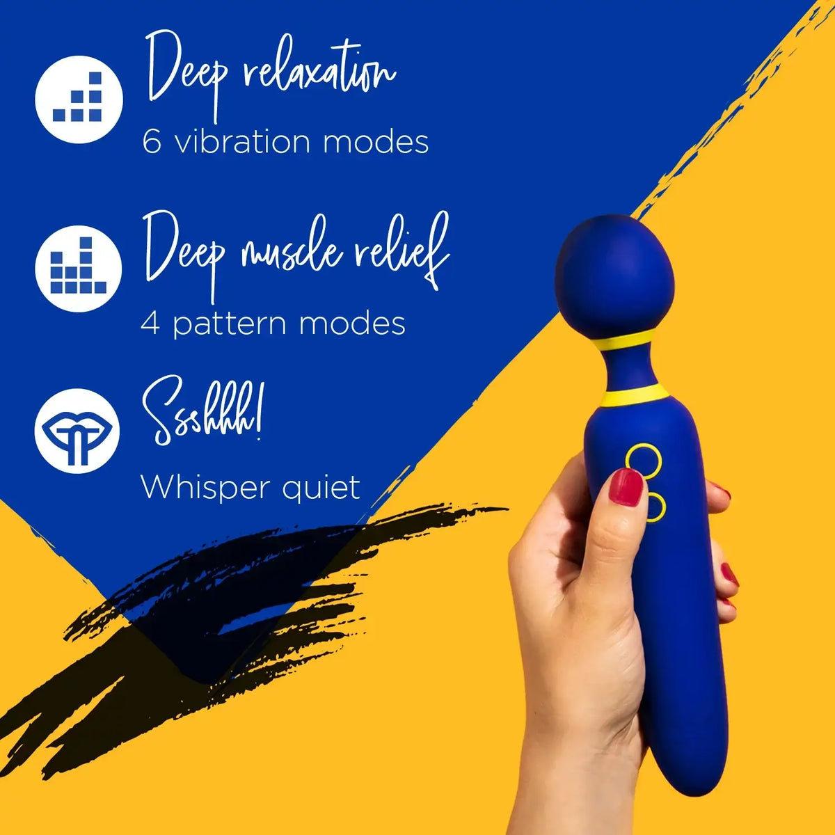 Romp Flip Wand Vibrator Rechargeable Wireless Compact Adult Toy Singapore