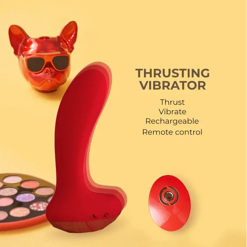Bold Burst - Powerful Thrusting Vibrator - Frisky Business Adult Sex Toys Shop