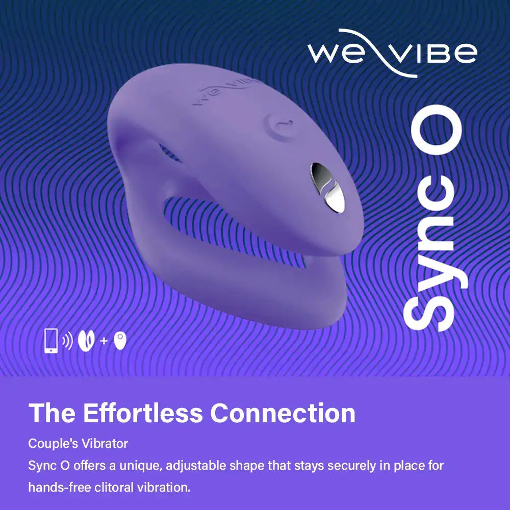 We-Vibe Sync O Light Purple flexible dual stimulation adult toy Singapore