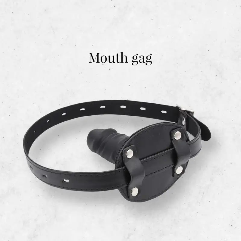 BDSM Mouth Gag Dildo - Frisky Business Adult Sex Toys Shop