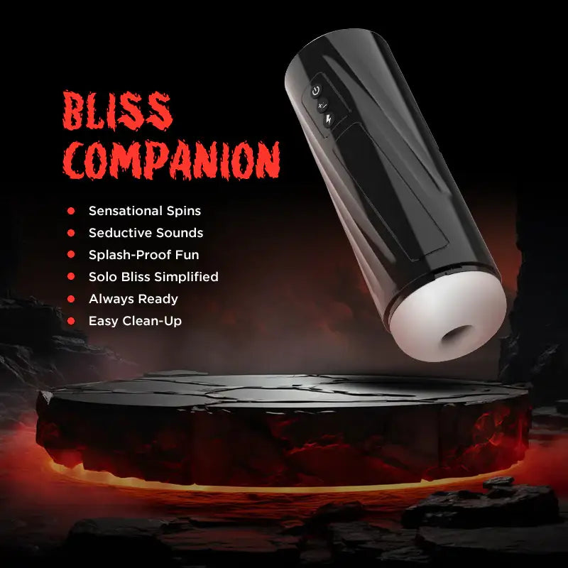Bliss Companion- Automatic Man Masturbator - Frisky Business Adult Sex Toys Shop