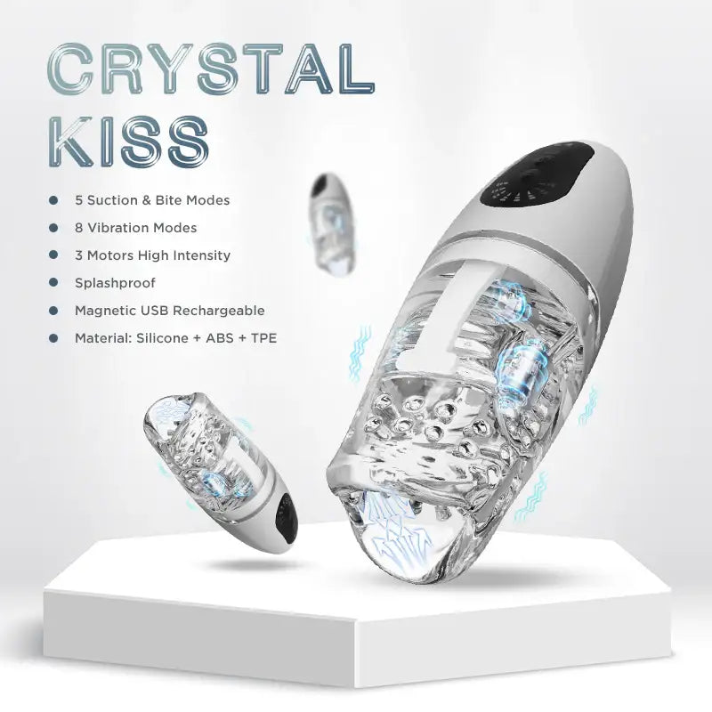 Crystal Kiss - Automatic Man Masturbator - Frisky Business Adult Sex Toys Shop