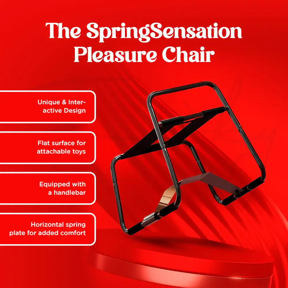 The Spring Sensation Pleasure Chair - Sex Furniture - Frisky Business Adult Sex Toys Shop
