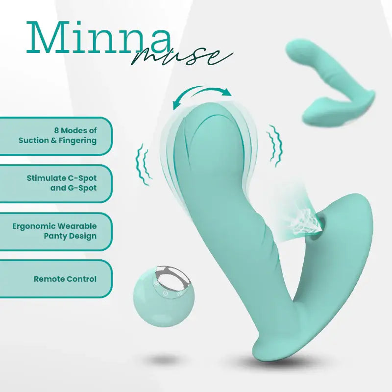 Minna Muse - Remote Control Wearable Vibrator - Frisky Business Adult Sex Toys Shop