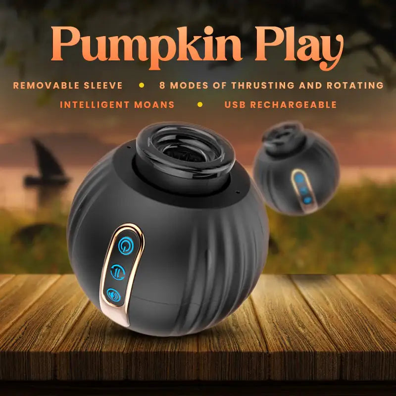 Pumpkin Play - Automatic Male Masturbator - Frisky Business Adult Sex Toys Shop