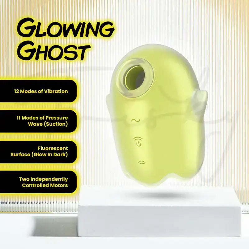 Satisfyer - Glowing Ghost - White - Frisky Business Adult Sex Toys Shop