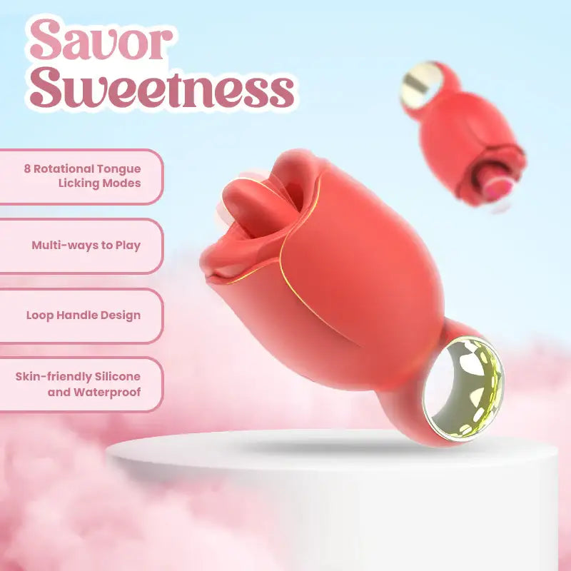 Savor Sweetness - Female Oral Licking Vibrator - Frisky Business Adult Sex Toys Shop