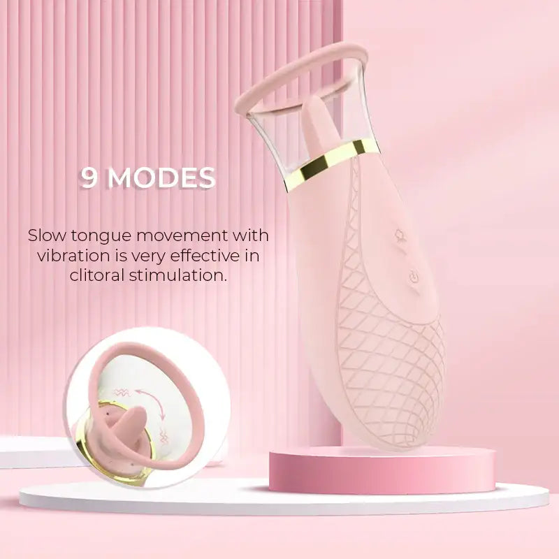 Tickle Me - Flicking Vibrator with Oral Sex Suction - Frisky Business Adult Sex Toys Shop