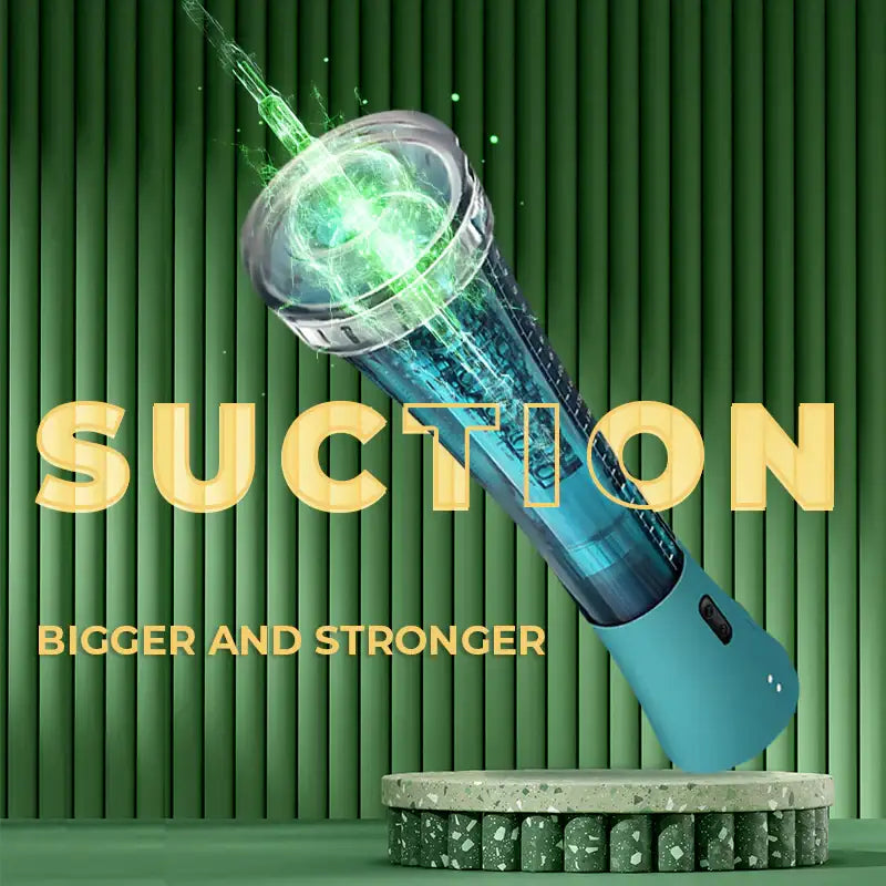 The PumpMaster Pro - Automatic Penis Pump cum Masturbator - Frisky Business Adult Sex Toys Shop