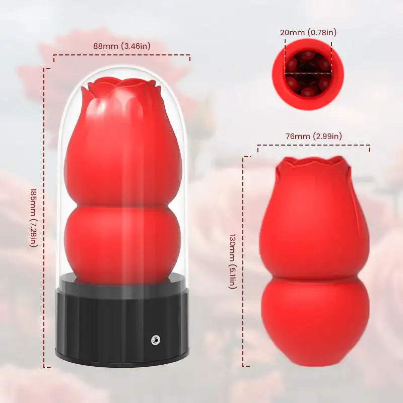 Floral Fantasy-Rose Airplane Cup - Frisky Business Adult Sex Toys Shop