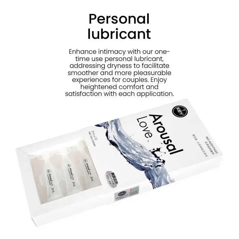 Key Female Intense Orgasm Enhancing Water Lubricant - Frisky Business Adult Sex Toys Shop