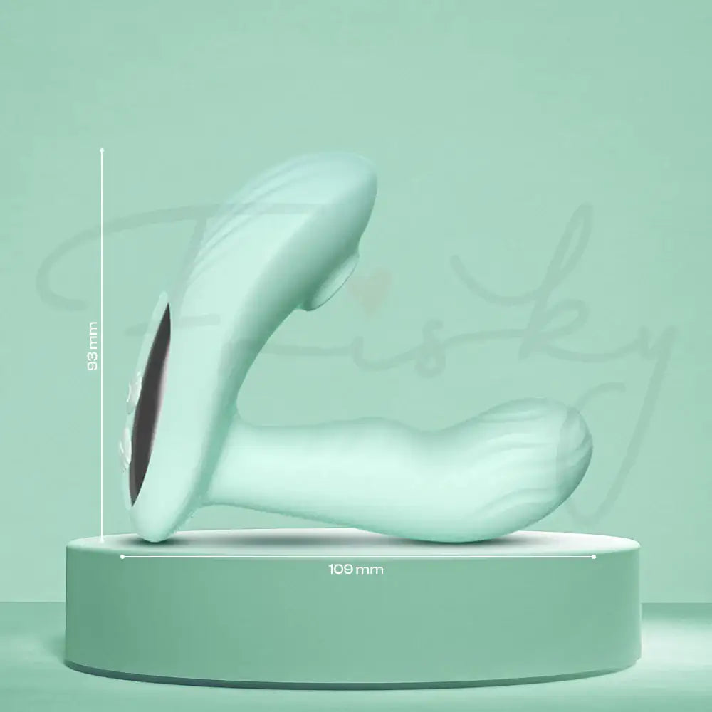 Auraluxe - Wearable G-Spot Suction Remote Control Vibrator, Adult Female Rechargeable Sex Toys - Frisky Business Adult Sex Toys Shop