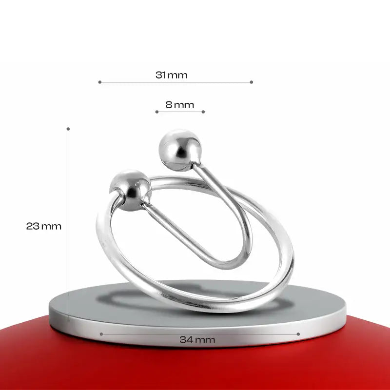 C-Hook Cyclone - Stainless Steel Urethral Sounding - Frisky Business Adult Sex Toys Shop