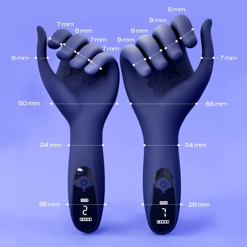 Flexi Fingers - Unisex Hand-Like Vibrator - Frisky Business Adult Sex Toys Shop