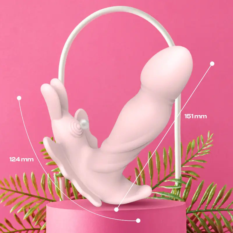 Flirty Flutter - Wearable Vibrator with Remote Control - Frisky Business Adult Sex Toys Shop