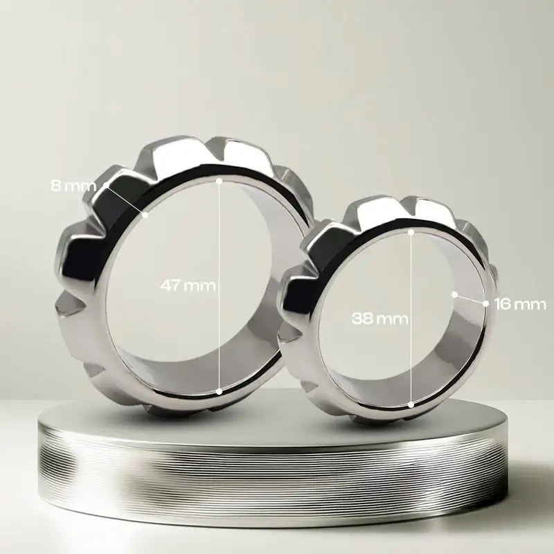 Fowl Fantasy - Stainless Steel Weighed Cock Ring - Frisky Business Adult Sex Toys Shop